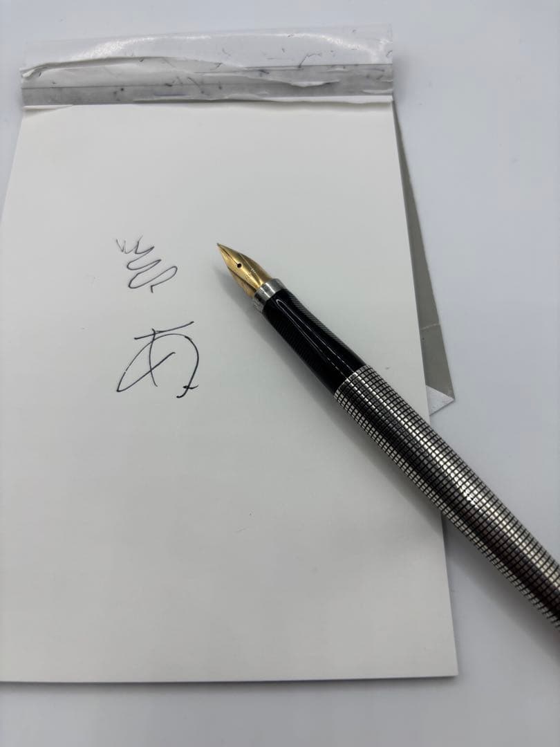 パーカー　75 　万年筆 　ペン先14K 　スターリングシルバー 　 USA製