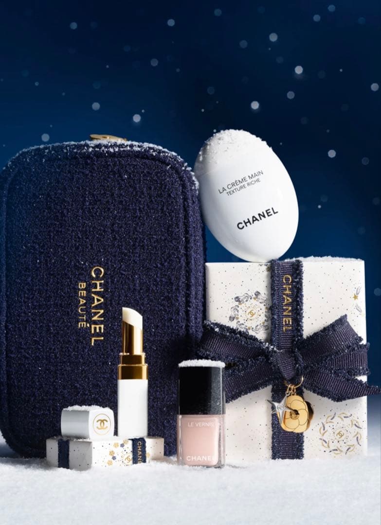 CHANEL リップ アンド ネイル ケアセット　未開封　 ショッパー付き