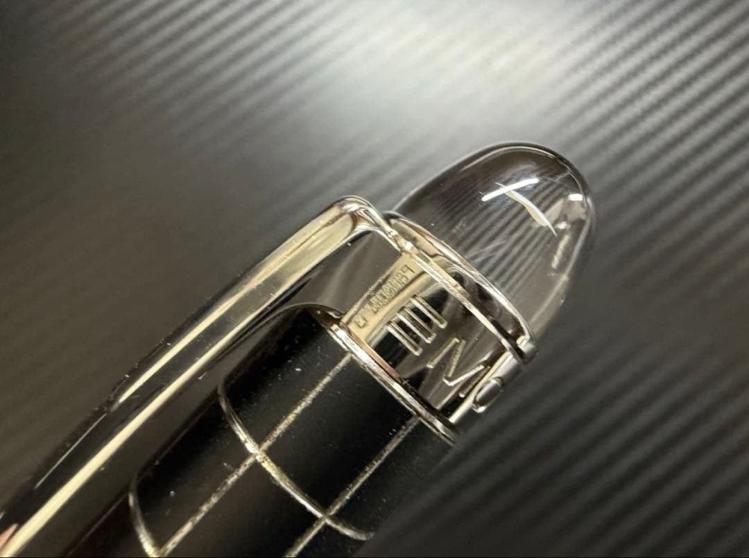 極美品 モンブラン ボールペン スターウォーカー メタルラバー 新品インク