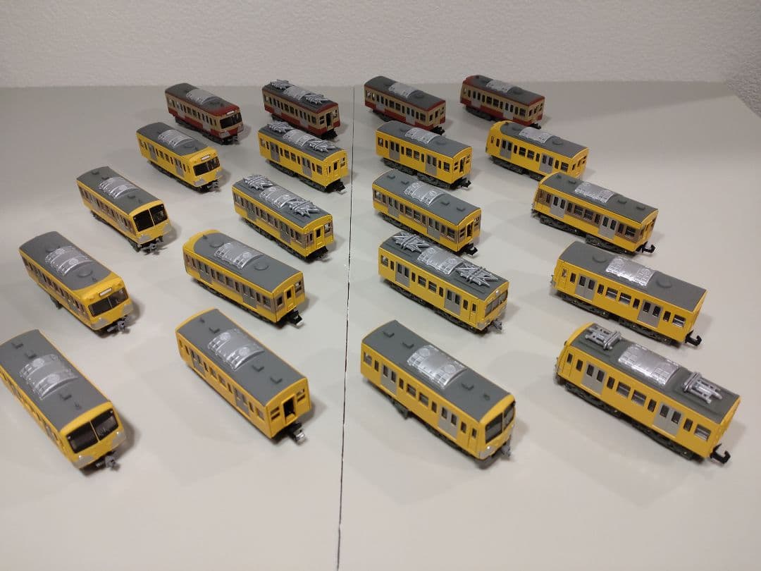 Bトレインショーティー西武鉄道１０１系シリーズ２０両セット：Nゲージ化・動力付き