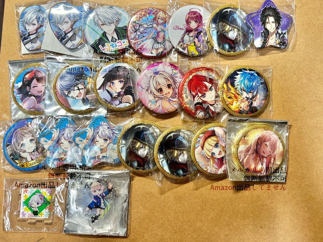 【白猫プロジェクト】引退グッズ② 缶バッジ・アクリル系