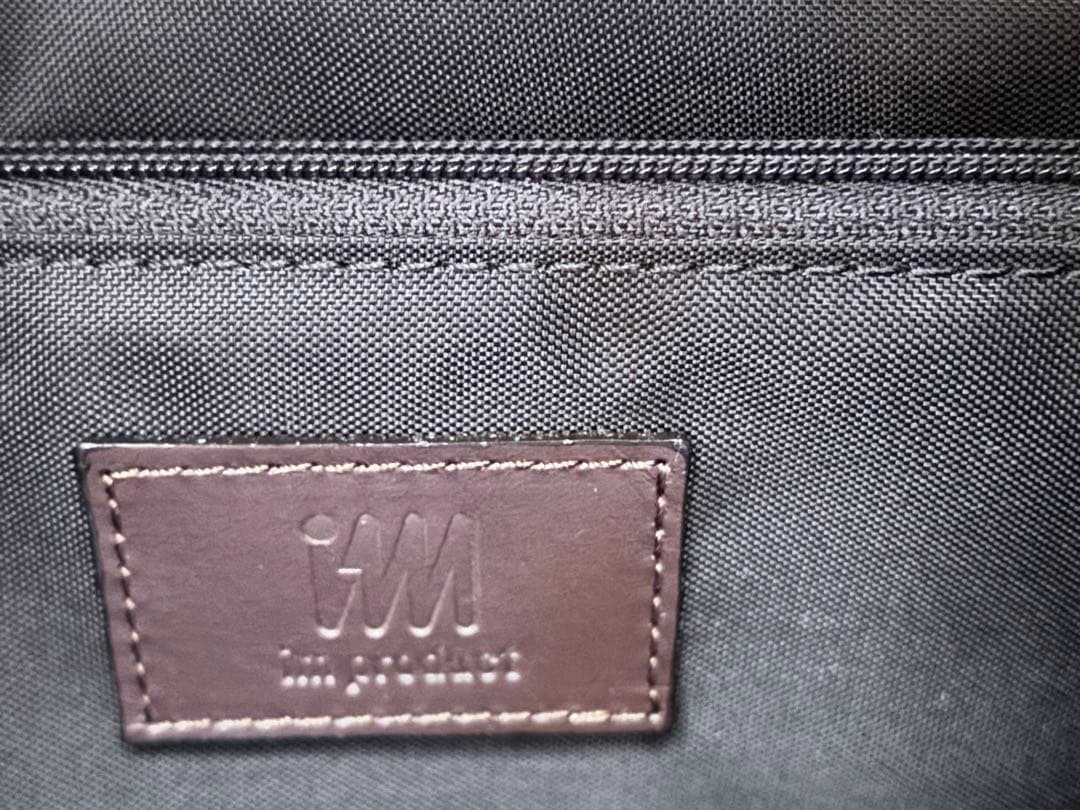 イッセイミヤケ　im product ブラウン　レザー　ブリーフケース　未使用