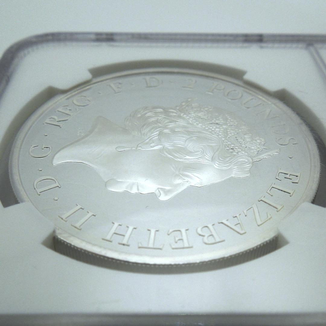 2016 ブリタニア ウナ ライオン 銀貨 ★初期500枚 NGC PF70UC