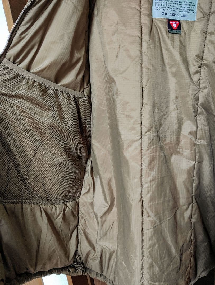 ecwcs level7 コヨーテ フリークスストア製 primaloft