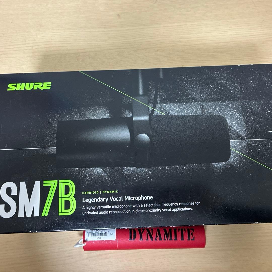 【大特価】SHURE SM7B マイクプリアンプ、ケーブル付き
