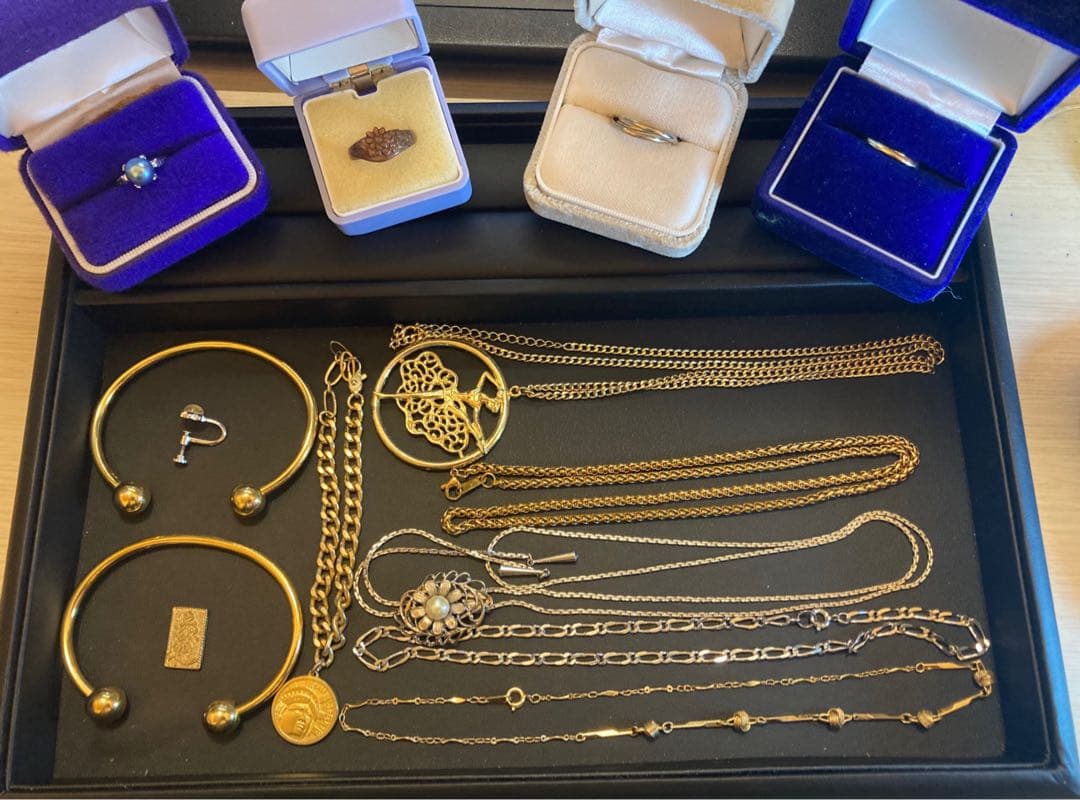 き*み様 【遺品整理等】アクセサリー類まとめ売り 1.3ctウォーターオパール