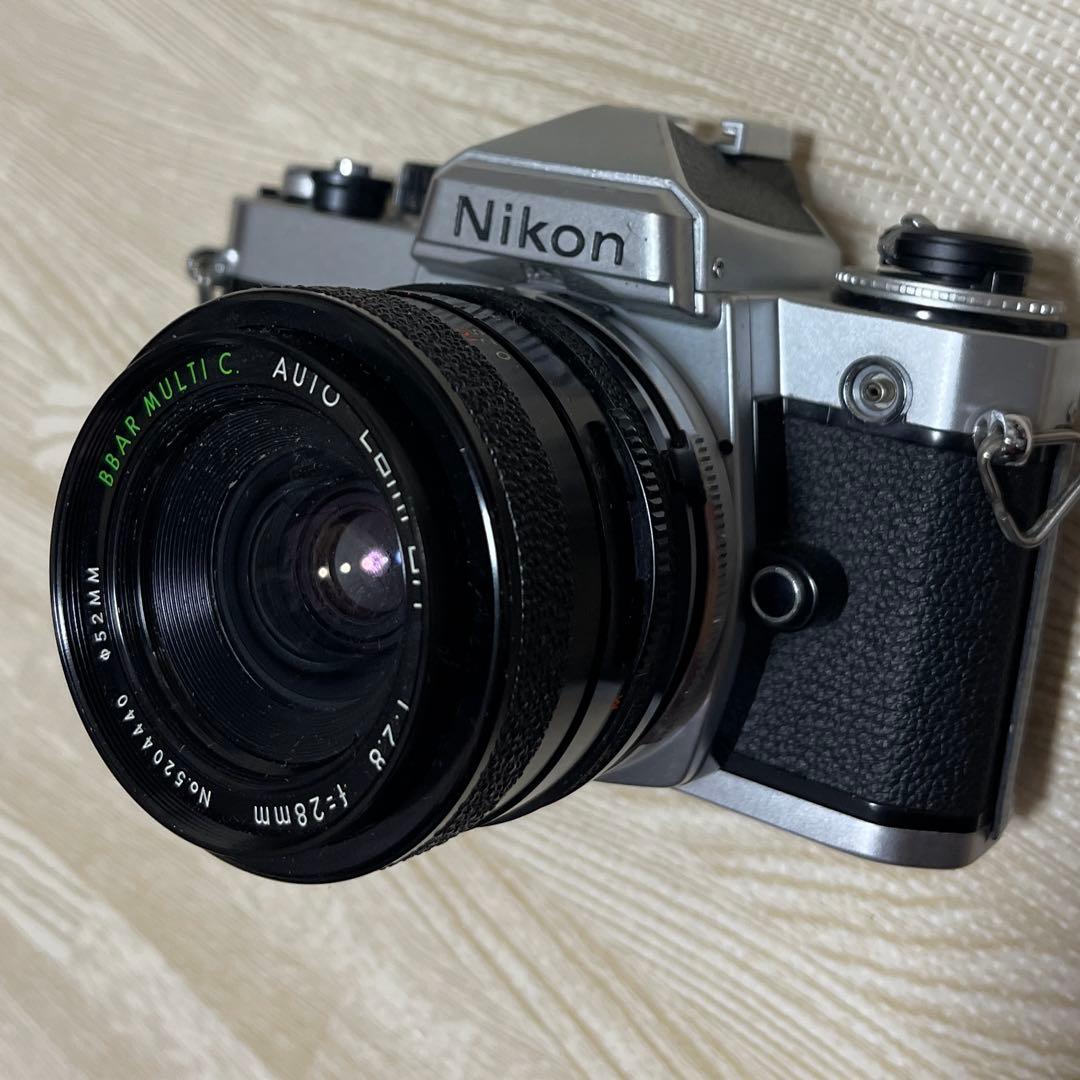 Nikon FE カメラ＋タムロンtamron レンズ　レトロ