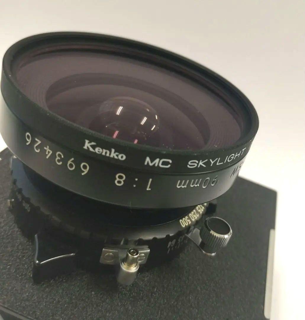 Nikon 蛇腹カメラ用レンズ　NIKKOR-SW 90mm 1:8