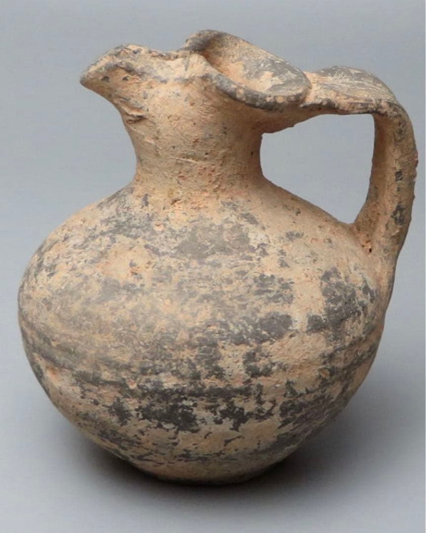 紀元前2千年頃　古代ヒッタイト土器　出土品　メソポタミア　ガンダーラ　縄文土器