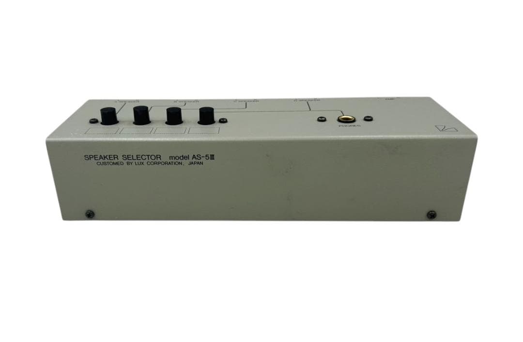 LUXMAN ラックスマン AS-5III スピーカー セレクター 4系統　音響
