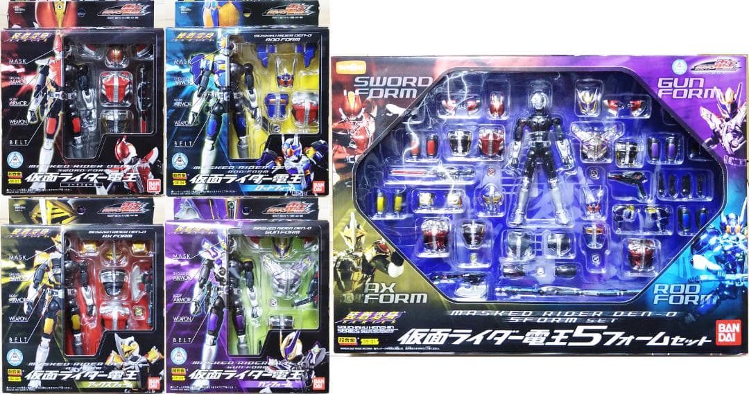 装着変身 仮面ライダー電王 5種セット