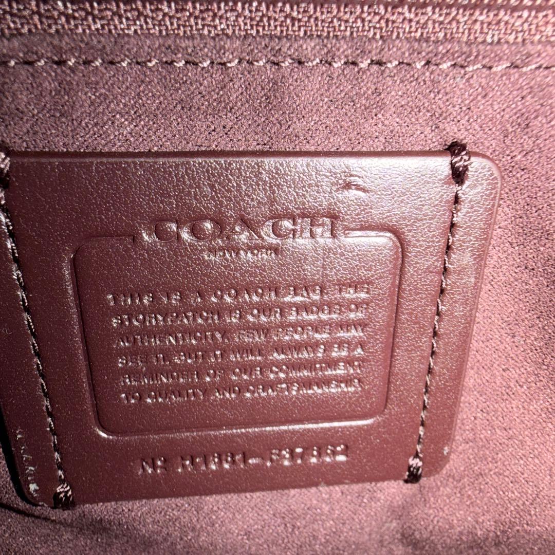 ✨美品 COACHコーチ ショルダーバッグF37862 2way シボ革 レザー