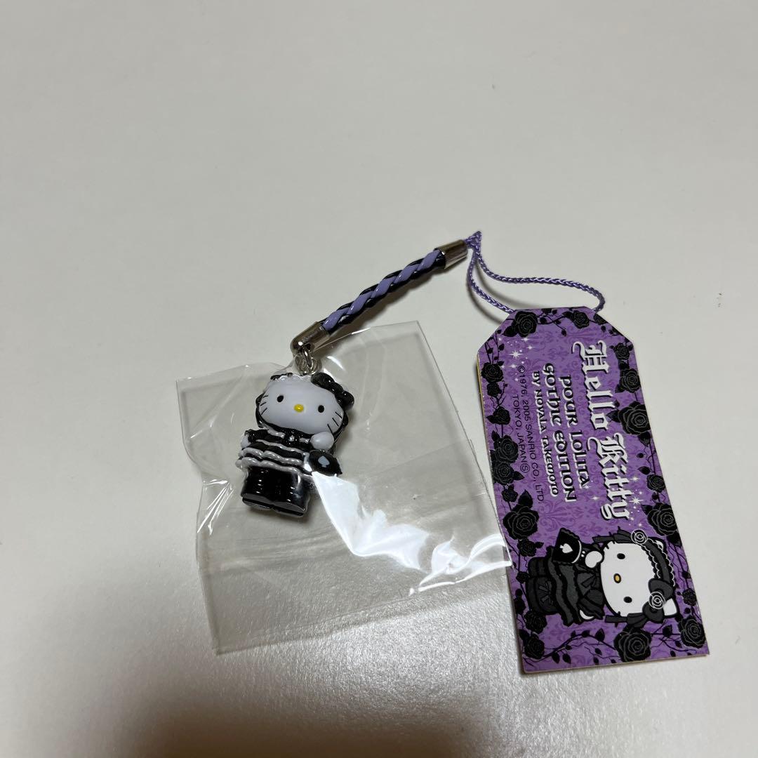 キティ 根付け ゴスロリキティ 嶽本野ばらコラボ サンリオ レア