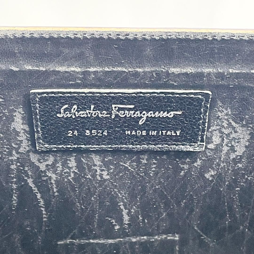 フェラガモ 2way ブリーフケース ビジネスバッグ 金具 大容量 多機能 A4