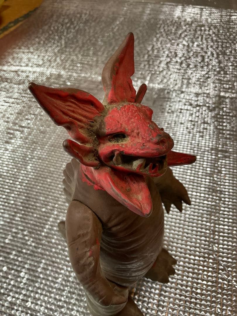 マルサン製／ガボラ。当時もの。ウルトラマンの怪獣【汚れあるが価値はあります】。