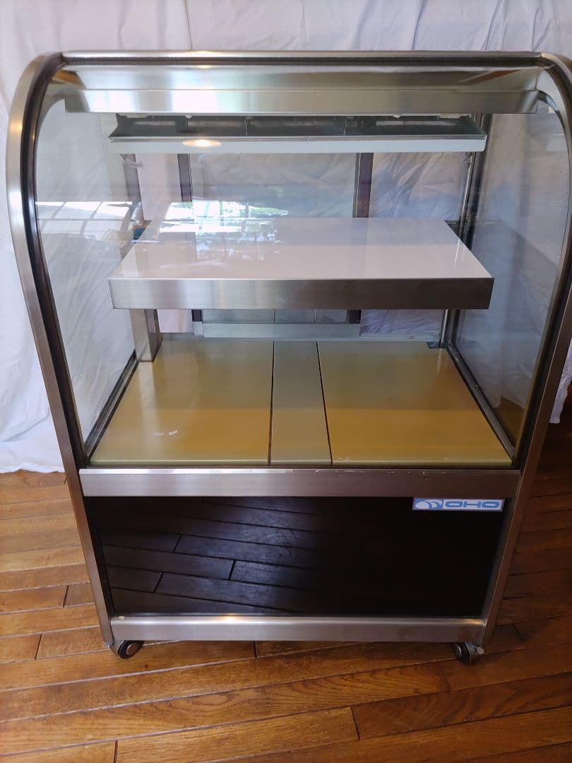 値下げオーホ冷蔵ショウケースOHGU-700 横700奥行き500高さ995