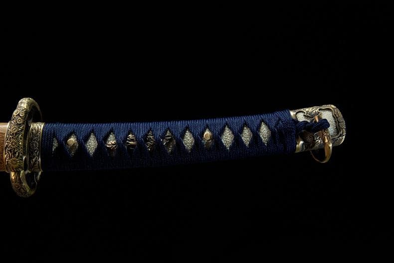 菊紋太刀 日本刀 模造刀 居合刀 武士道 武蔵 鑑賞用 手鍛造打