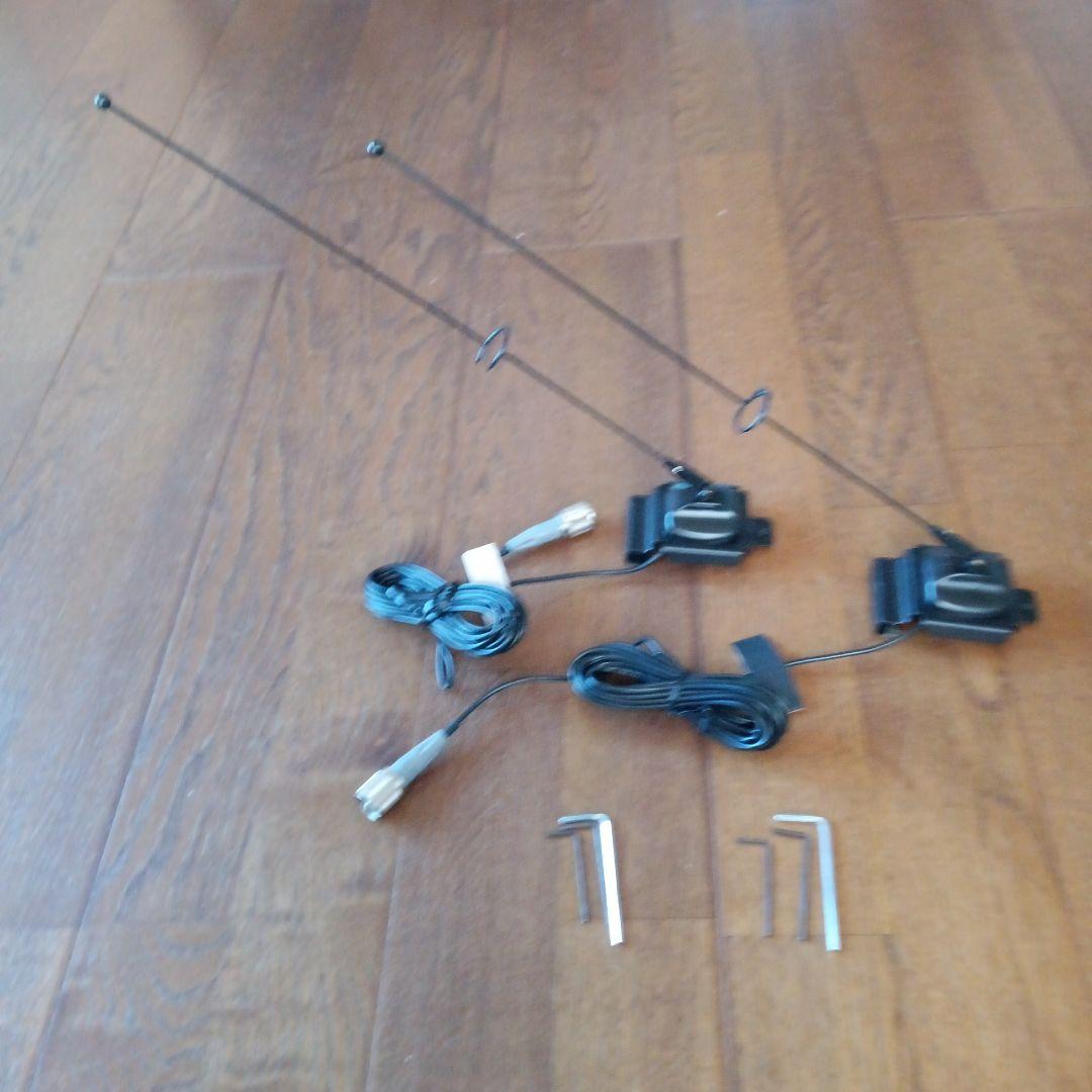 アマチュア無線アンテナ1.5D2V約4mベースローディングタイプ2組