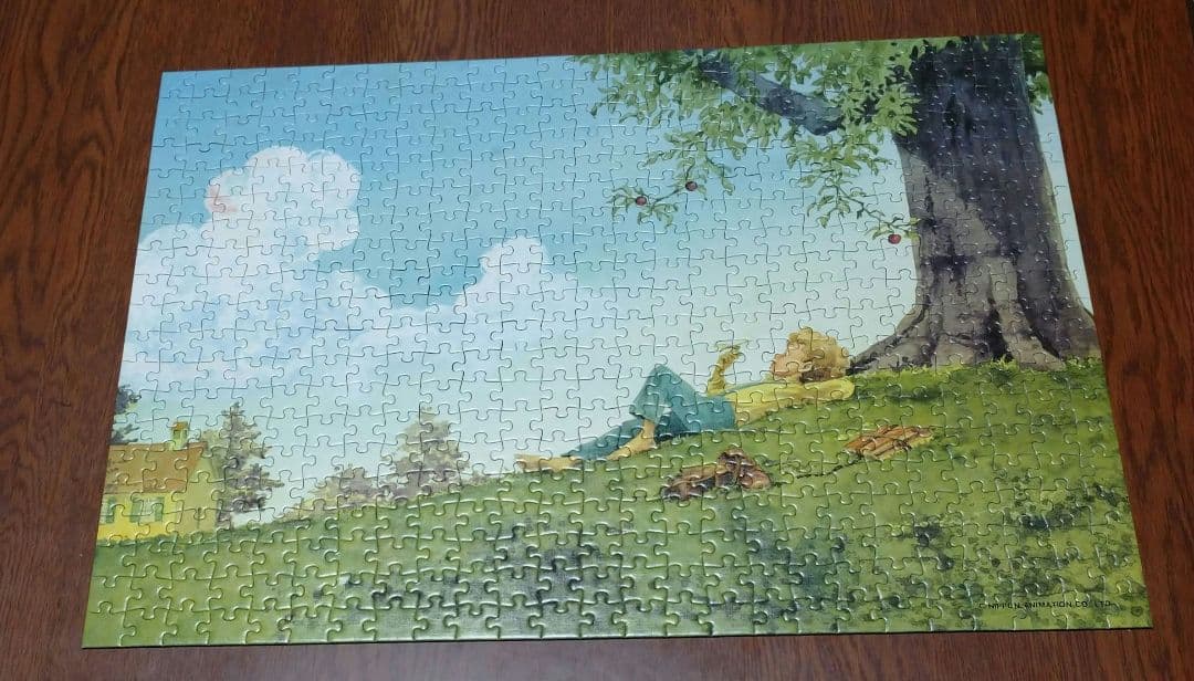 トム・ソーヤーの冒険　ジグソーパズル　【セントピーターズバーグの丘】