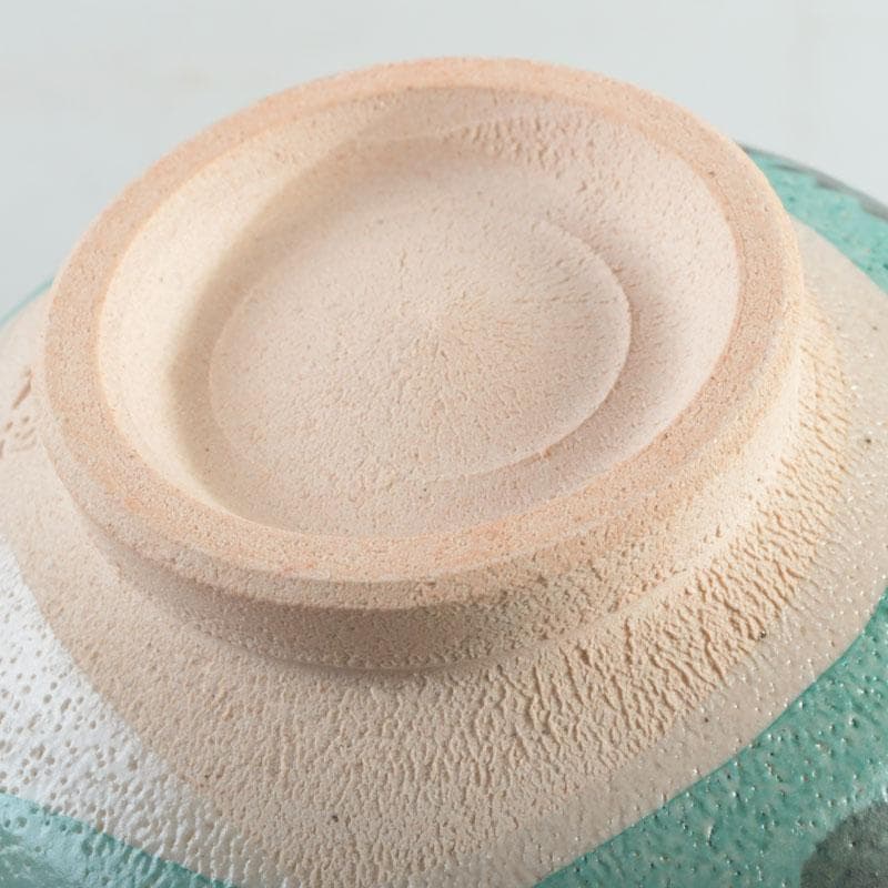 茶道具　福森阿也作　乾山写　色絵　花草文　茶碗　共布共箱　C　9475