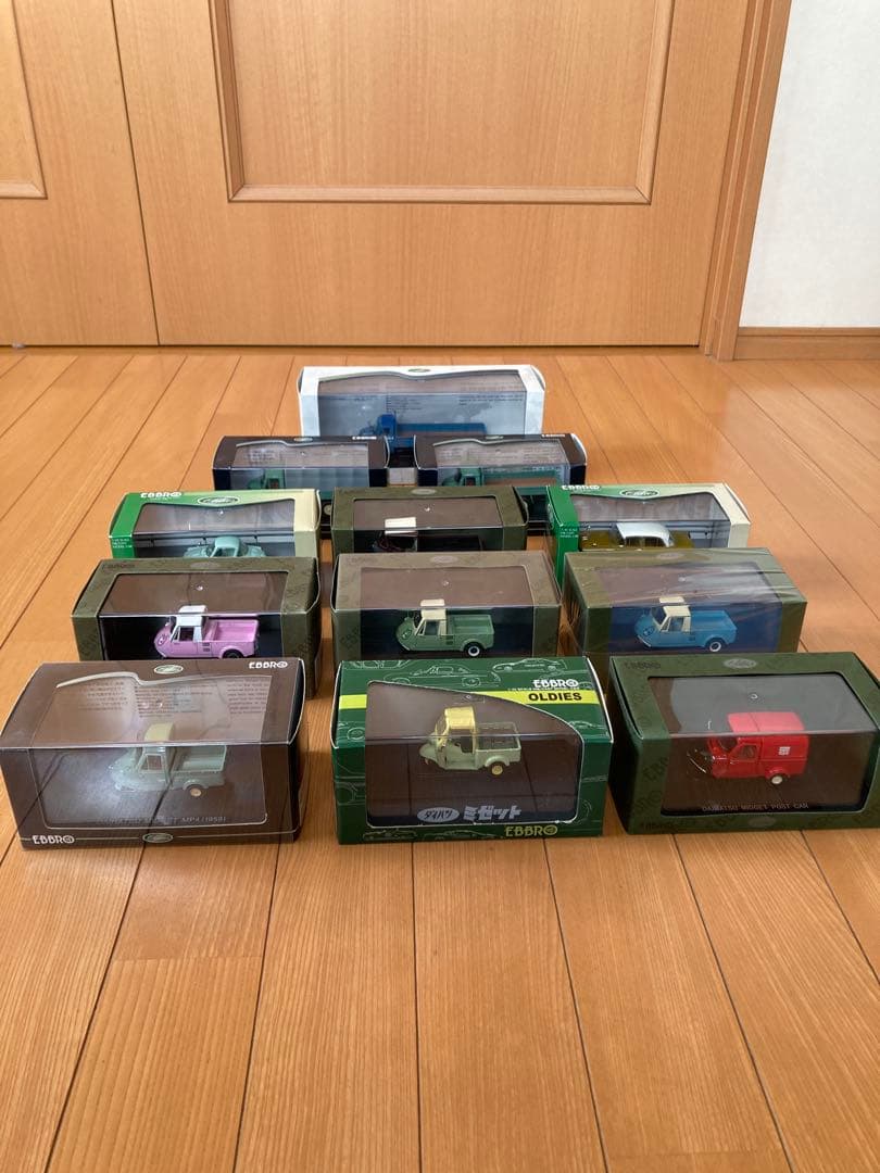 EBBRO ミニカー　12台セット