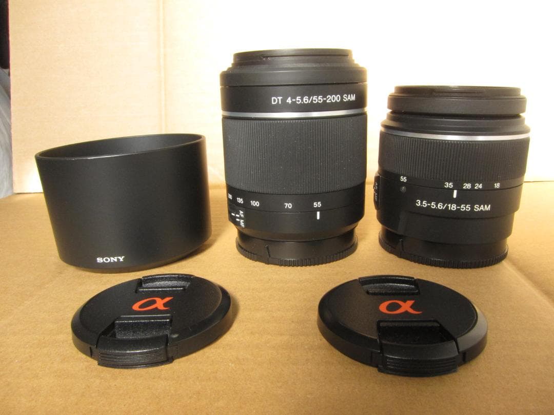SONY α330 ダブルズームレンズキット