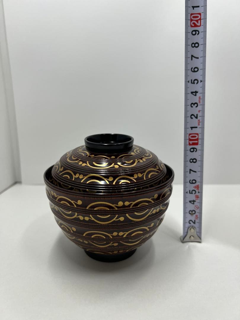 金蒔絵波唐草吸物椀　象彦　五客揃