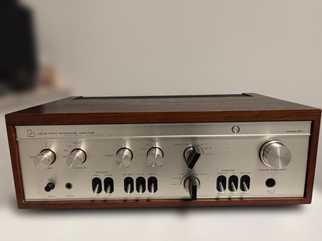 LUXMAN SQ-507X (金田式2SC218,2SA649等使用）