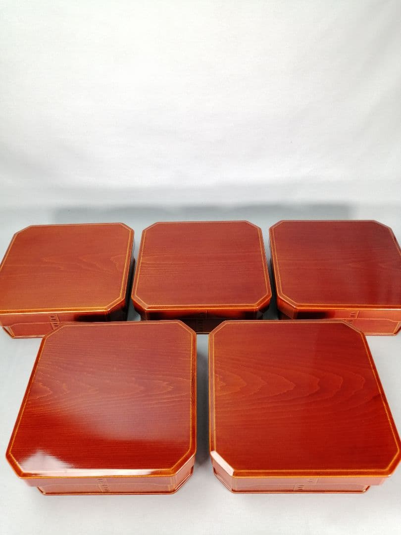 【茶事道具】春慶塗大徳寺重　重箱、弁当箱、主菓子　懐石道具