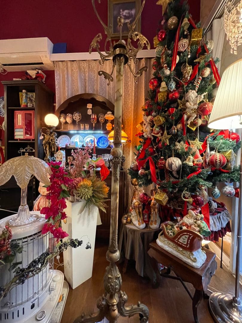 大理石 真鍮　ハンガーラック　コートハンガー