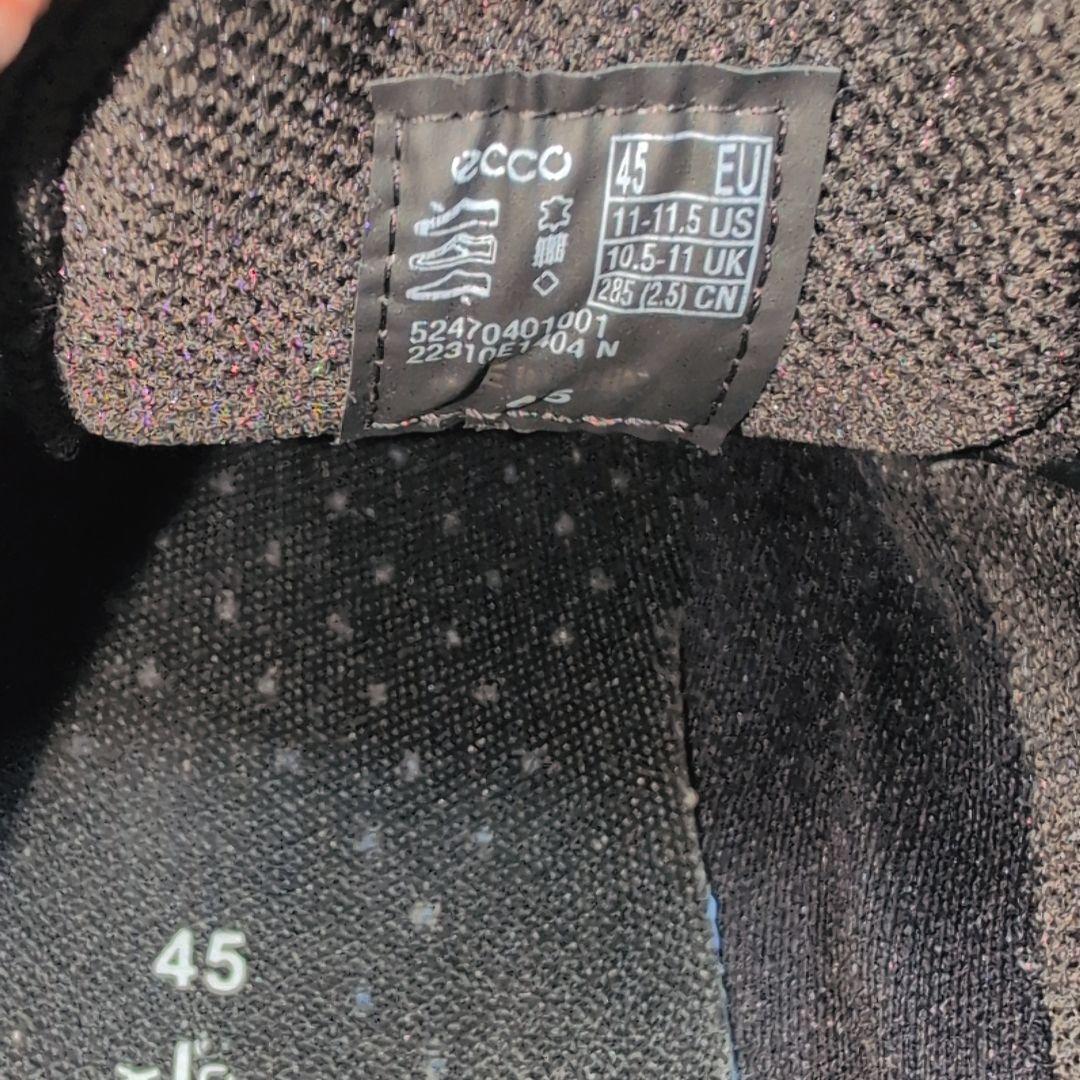 【美品】エコー ゴアテックス ビジネスシューズ ブラック 28.5cm