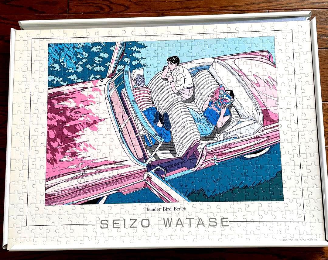 わたせせいぞう　ジグソーパズル完成品のり付き