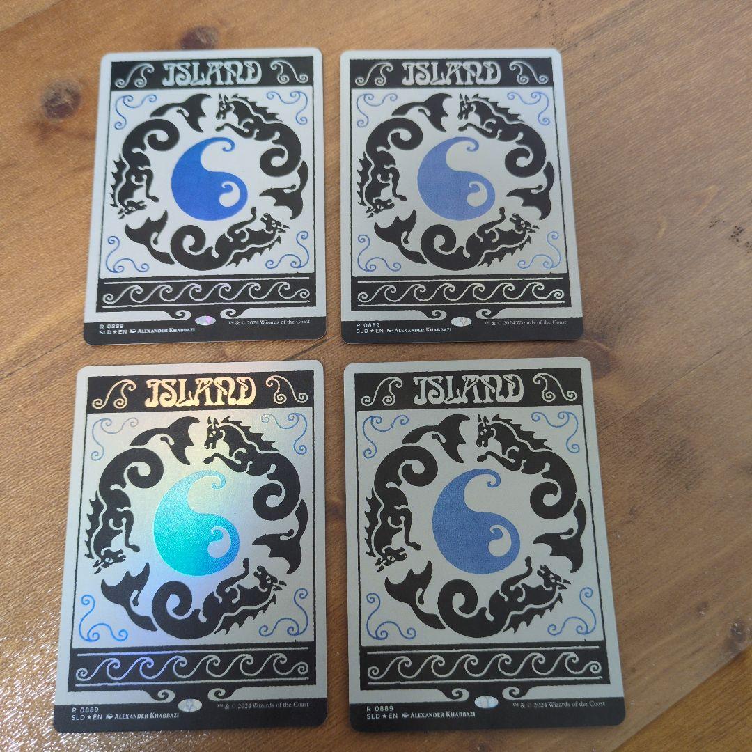 島/ SLD 889 Foil 英語4枚