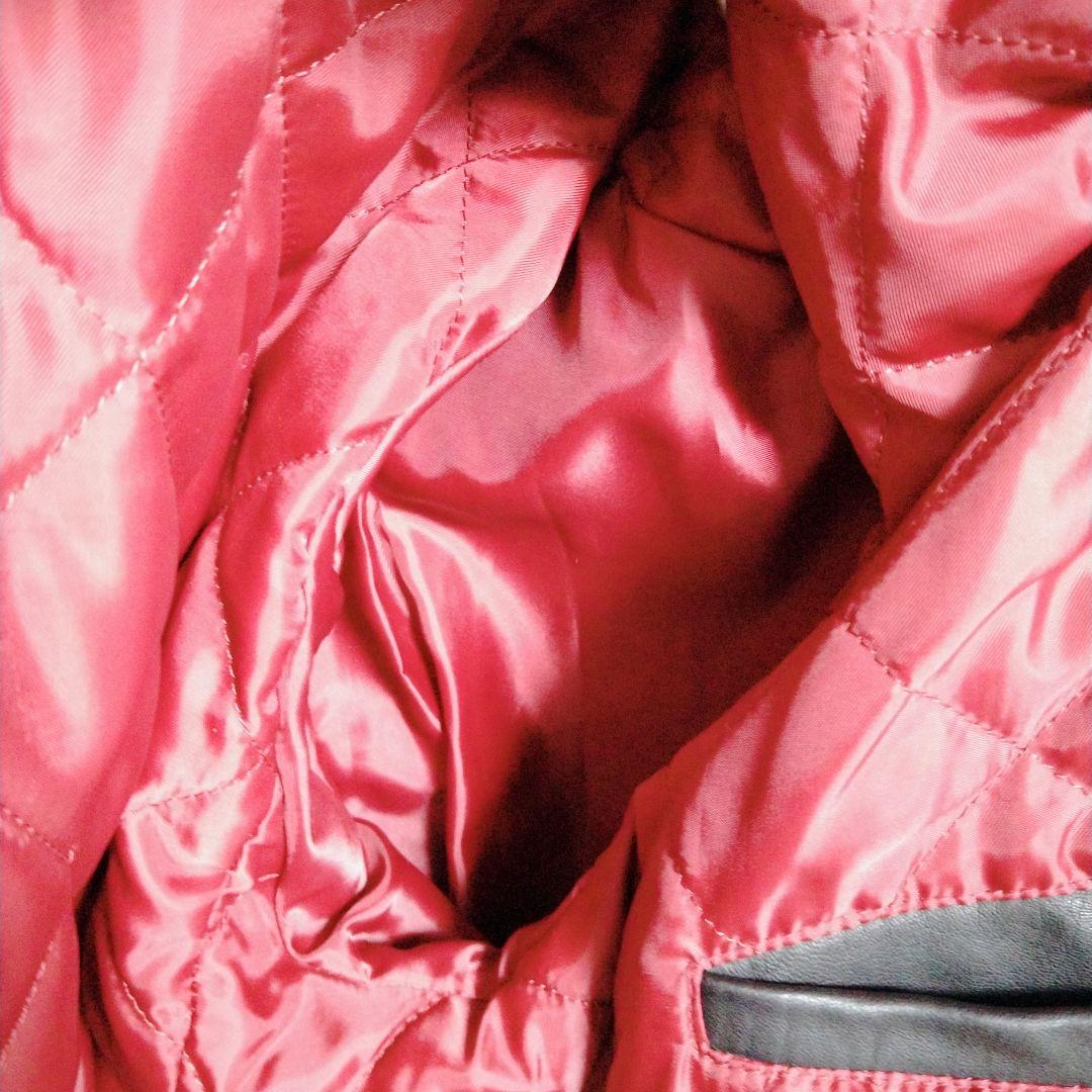 【美品】ユニオンステーション メンズビギ レザージャケット 羊革 Lサイズ