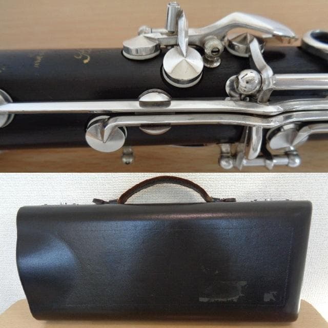 美品★クランポン RC（Ｌ）クラリネット★クリーニング・全レザータンポ交換済み