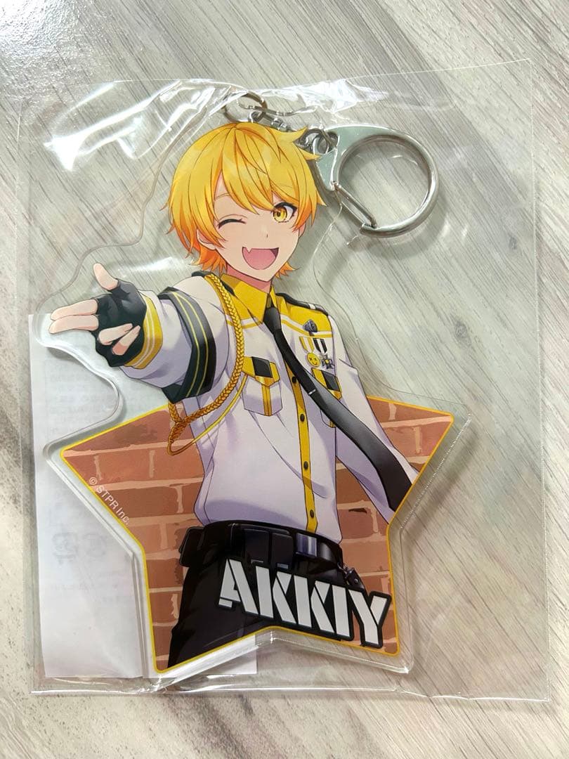 AMPTAK×COLORS BIG アクリルキーホルダー あっきぃ