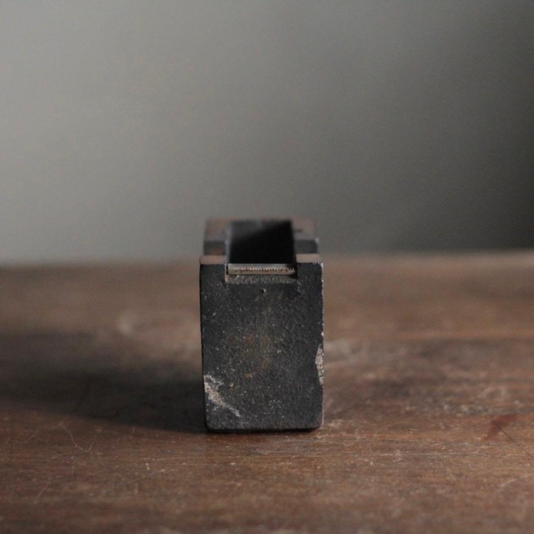 ニチバン 鉄製 テープカッター 昭和レトロ 古道具 アンティーク オブジェ