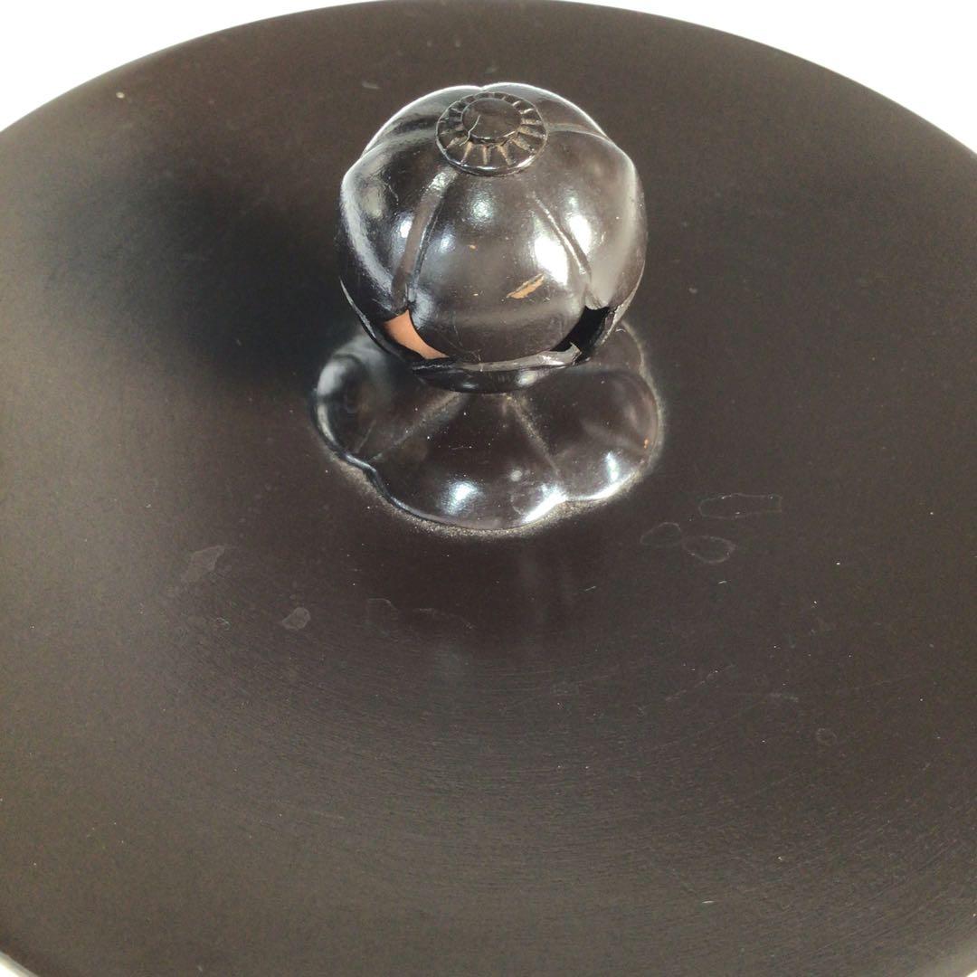 Ｍ４１７　茶釜　『釜師　佐藤清光造』『真形羽釜』　共箱　茶道具