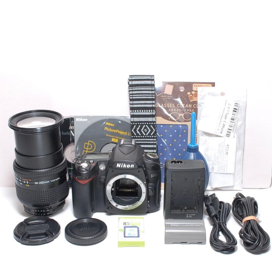 ✨１本で近くから遠くまで✨Nikon D90✨簡単操作✨ニコン✨初心者におすすめ