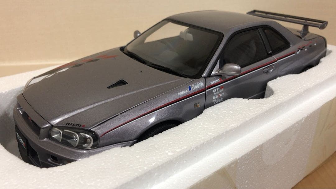 1/18 オートアート ニスモ スカイライン GT-R Sチューン(R34)