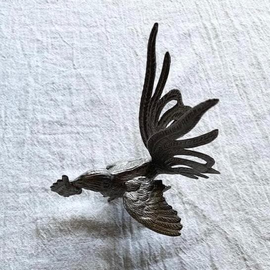 VINTAGE フランス アンティーク フランス　ニワトリ　置物　オブジェ