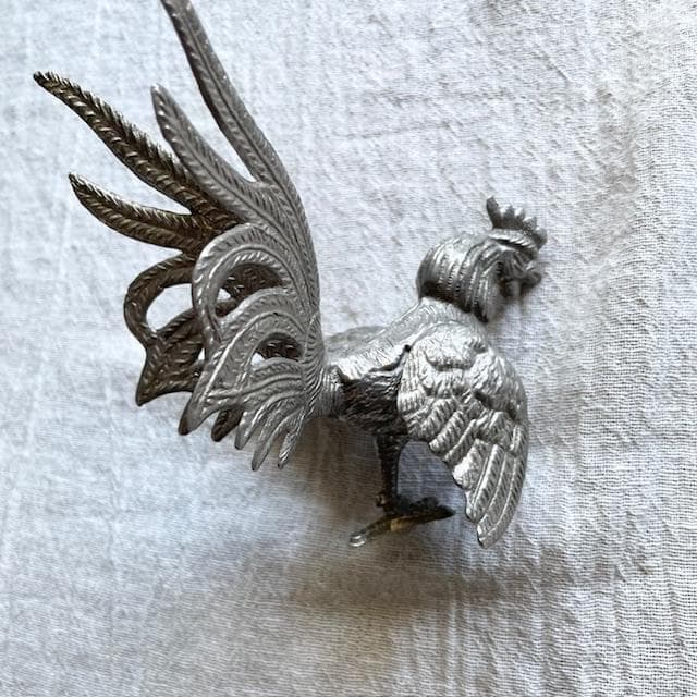 VINTAGE フランス アンティーク フランス　ニワトリ　置物　オブジェ