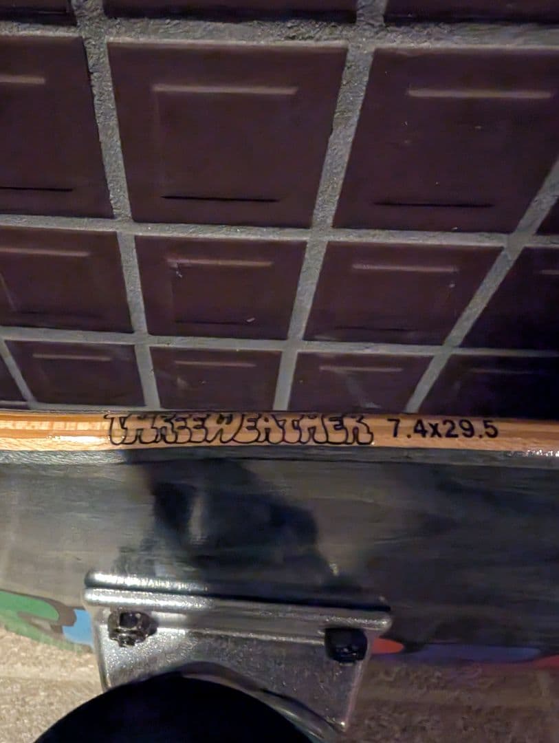 値引中THREEATER スケートボード コンプリート＋キッズプロテクターセット