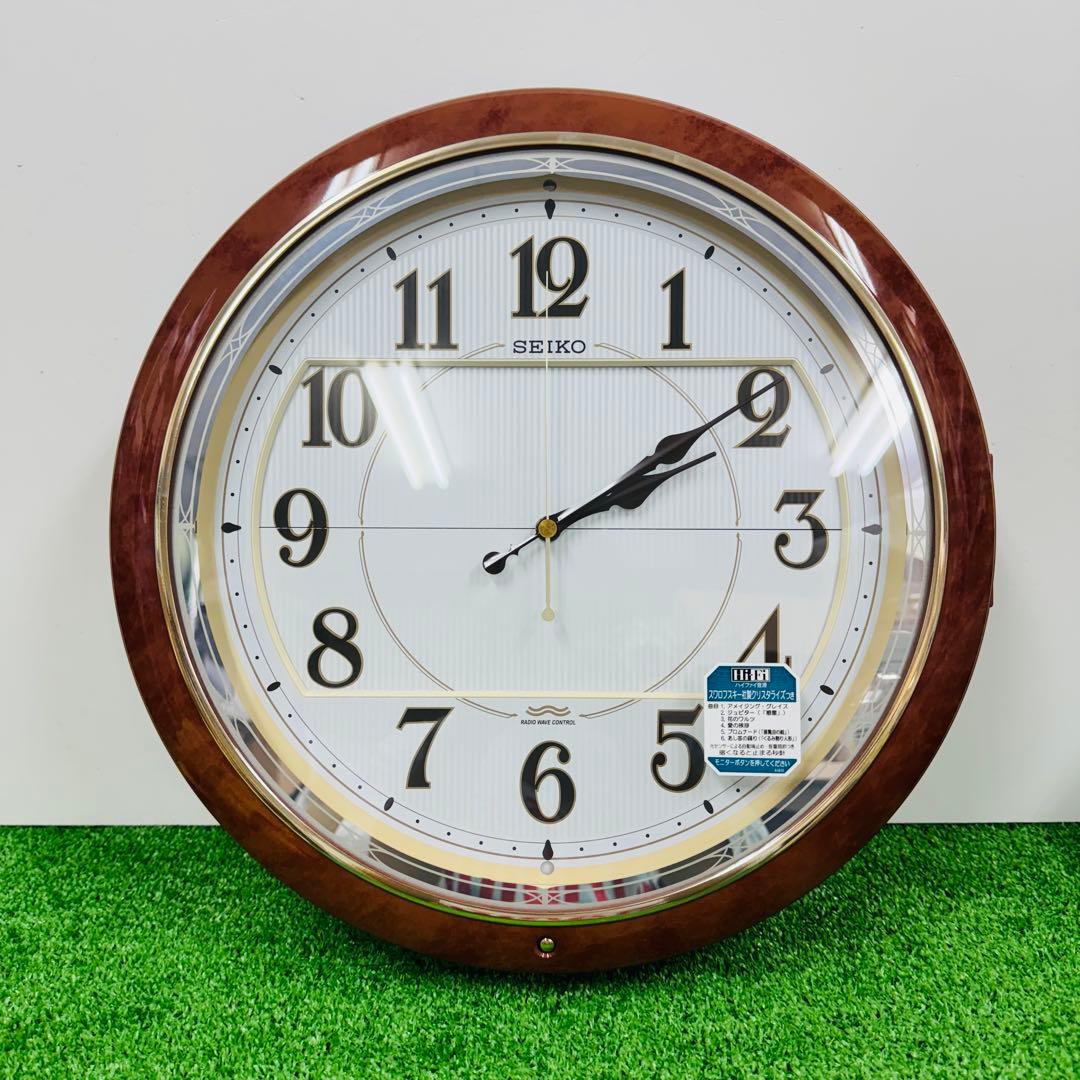 未使用 SEIKO（セイコー）電波掛け時計 からくり時計 RE559H