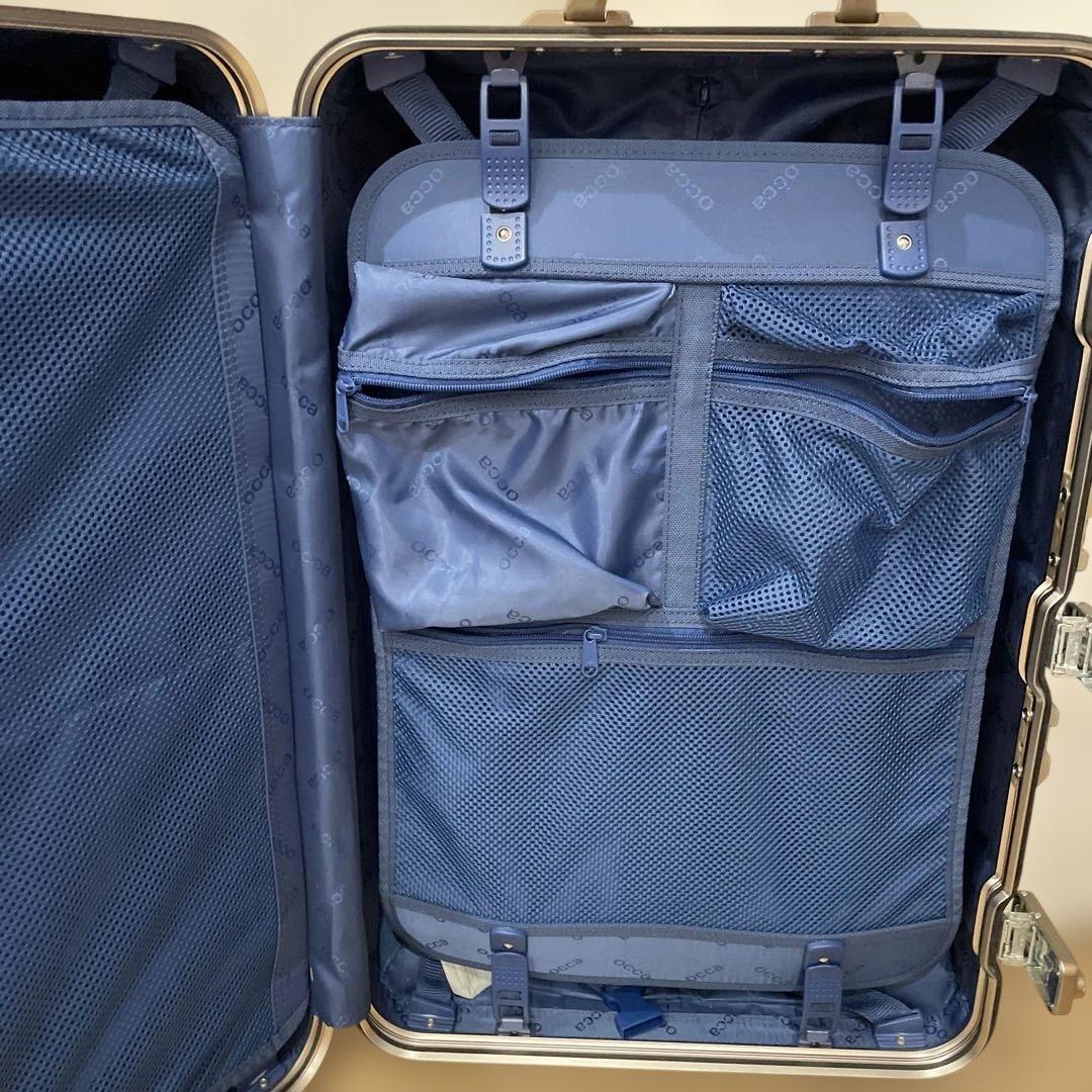 occa プレミアム 高級アルミスーツケース キャリーケース シルバー