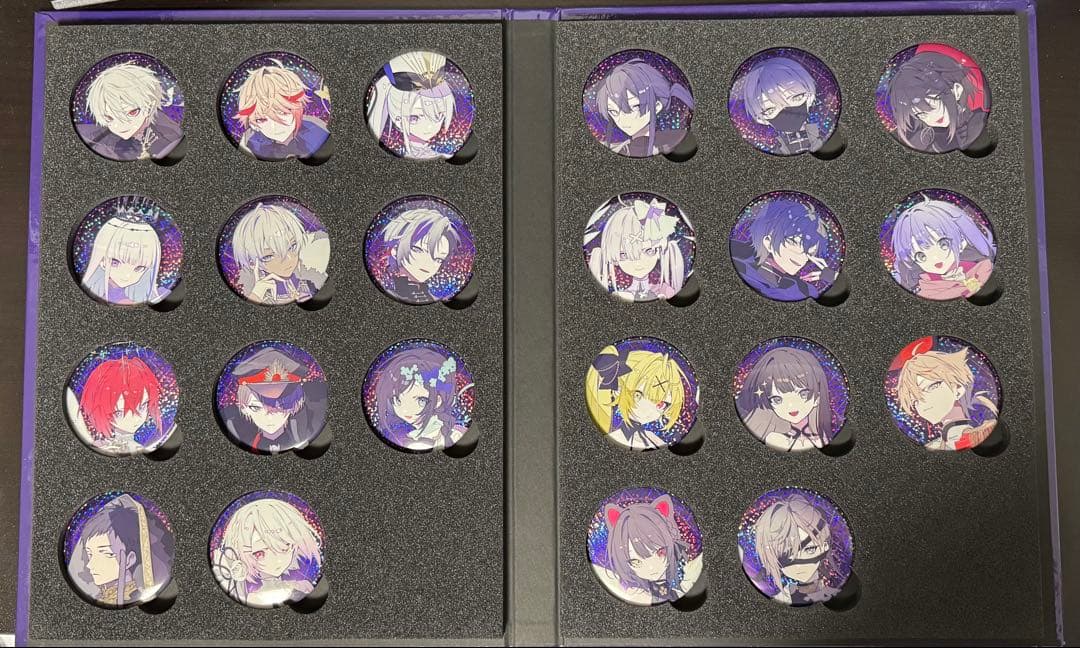 にじさんじ　にじさんじタロット　缶バッジ　コンプリートセット