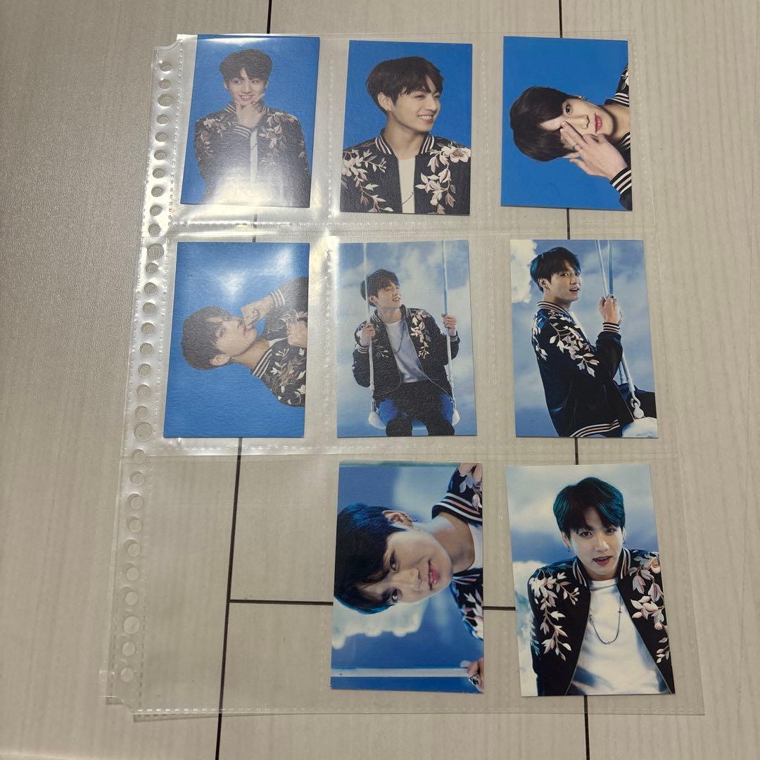 ジョングク　ミニフォト　wings ver.1 コンプリート　トレカ