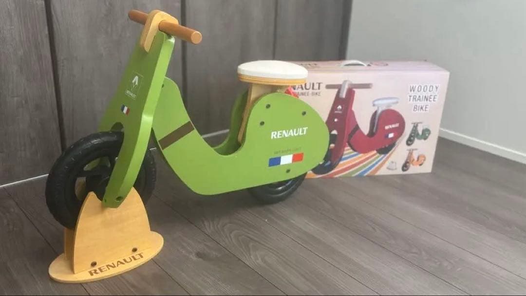 【新品】RENAULT WOODY TRAINEE-BIKE グリーン