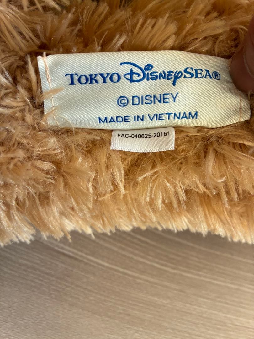 ディズニーシー限定　ダッフィー ミニー　カチューシャ付き