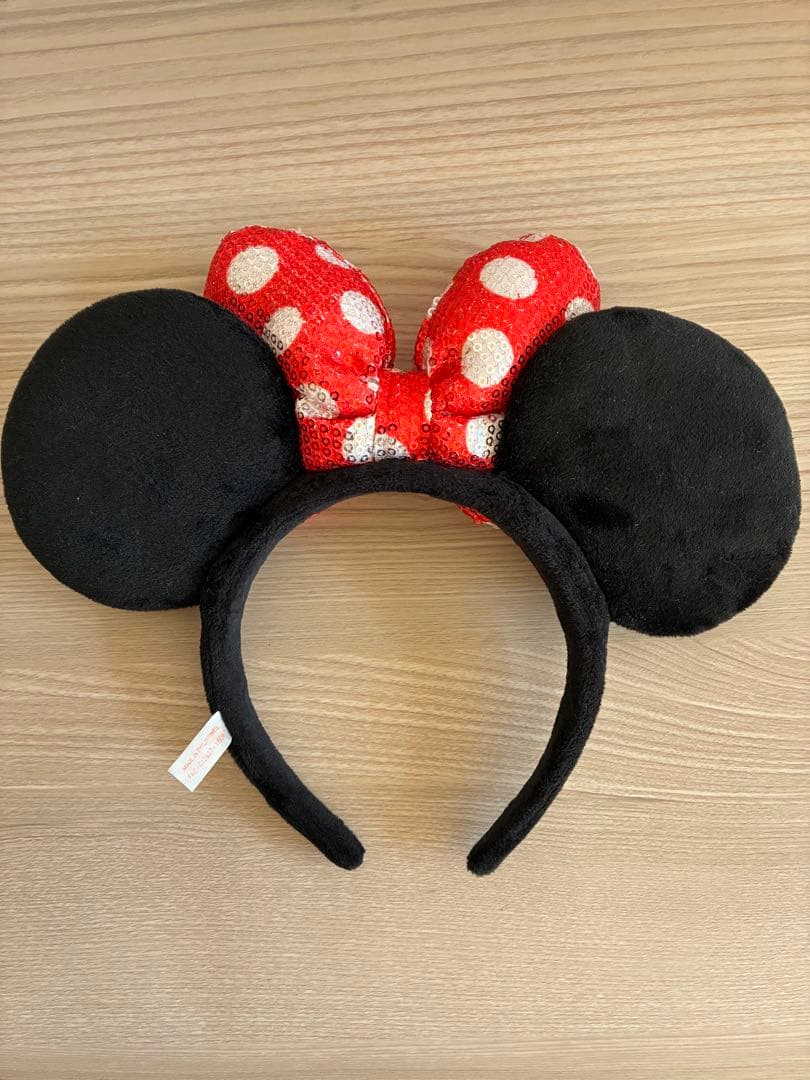 ディズニーシー限定　ダッフィー ミニー　カチューシャ付き